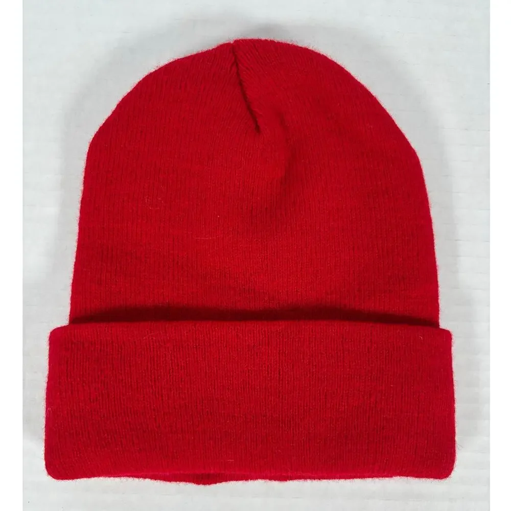 Washington Capitals Caps NHL Hockey Red Cuffed Beanie Knit Hat Unisex Youth